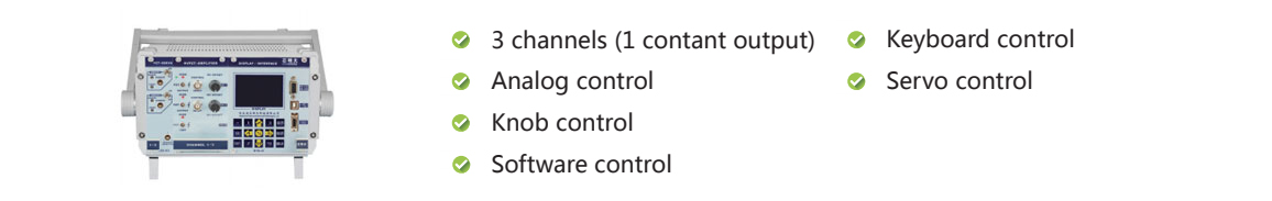 E01.D3 piezo controller with 3 outputs