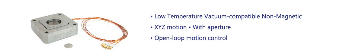 Piezo Stage with Vacuum Compatible from CoreMorrow