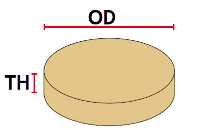 drawing of piezo disc